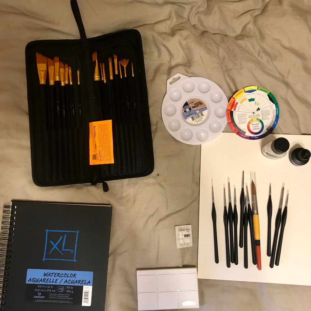 Giant Lot of Art / Watercolor Supplies